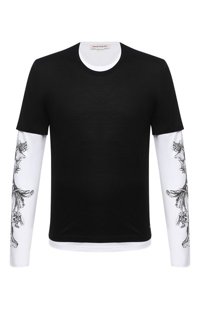 Хлопковый лонгслив ALEXANDER MCQUEEN, арт. 615286/QPZ66, фото 1