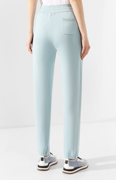 Джоггеры из смеси шелка и хлопка LORO PIANA, арт. FAF2340, фото 4