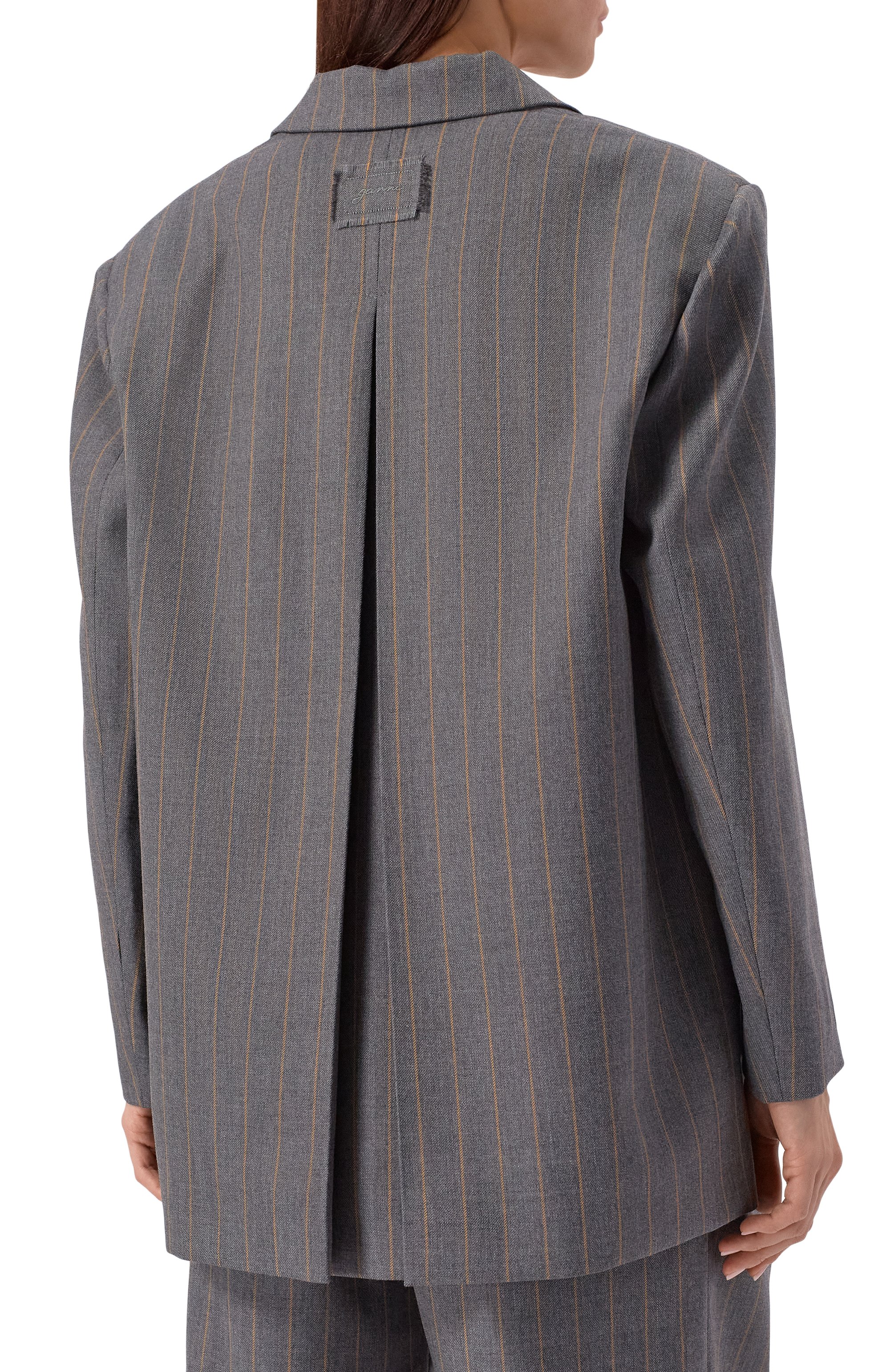 Жакет из шерсти и вискозы GANNI, арт. A1020040, фото 4