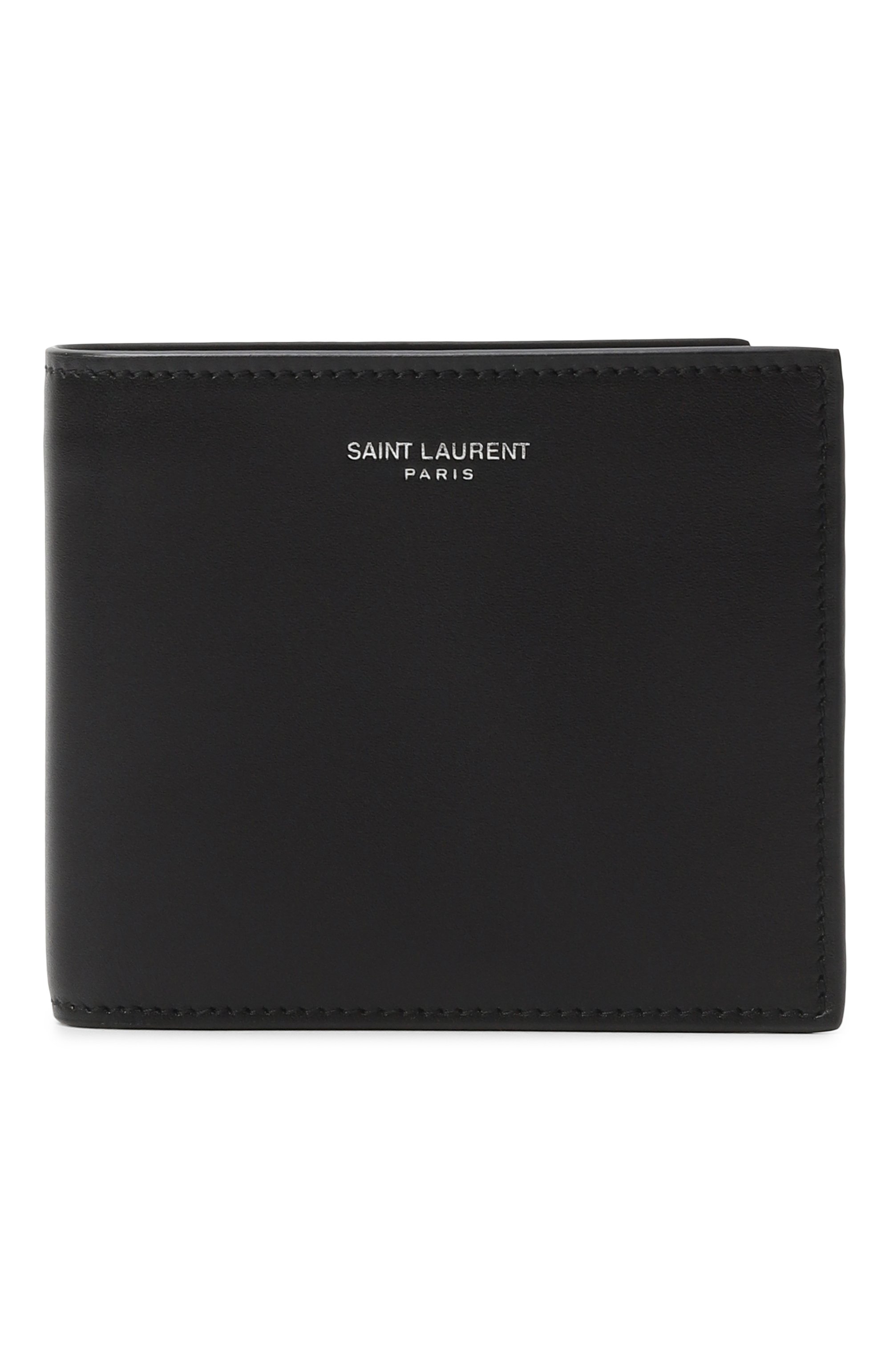 Кожаное портмоне SAINT LAURENT, арт. 396307/0U90N, фото 1