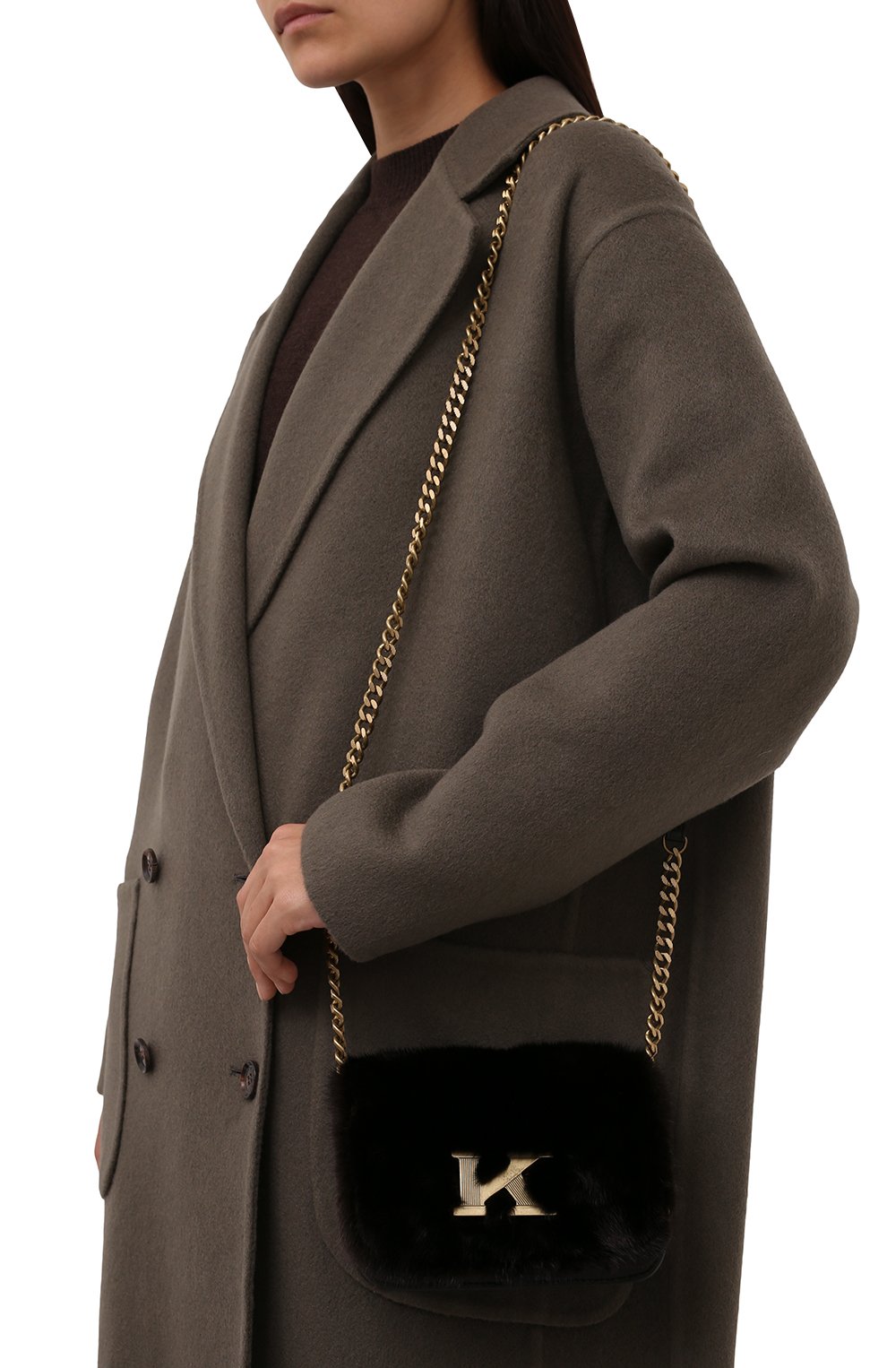 Сумка из меха норки KITON, арт. DMS0FIPX04R71, фото 2