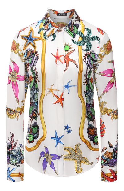 Женская шелковая рубашка VERSACE, арт. A84722/1F01000