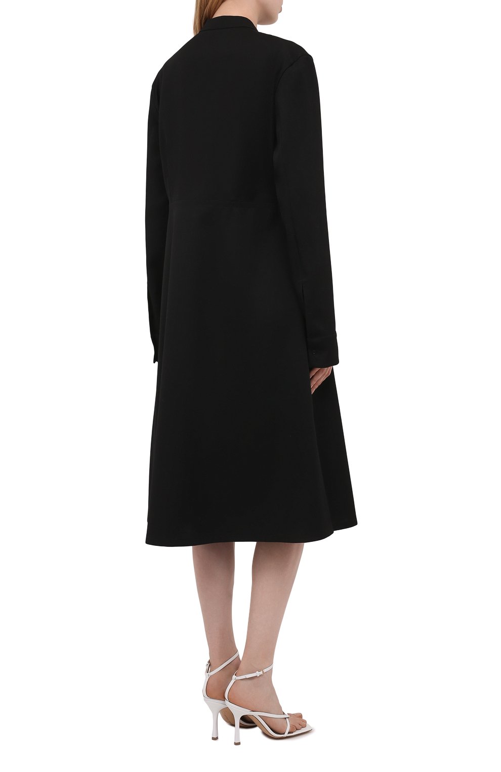 Шерстяное платье JIL SANDER, арт. JSPT504301-WT202500, фото 4