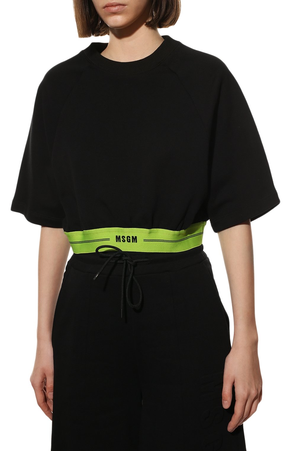 Хлопковая футболка MSGM, арт. 3241MDM64 227299, фото 3