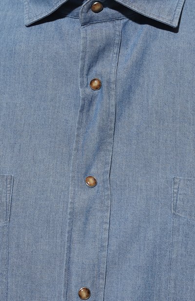 Джинсовая рубашка LUIGI BORRELLI, арт. SR1213/FA24/MS/EV1/P, фото 5