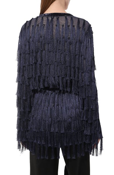 Жакет FORTE_FORTE темно-синего цвета по цене 87550 руб., арт. 10665, фото 4 Жакет FORTE_FORTE, арт. 10665, фото 4