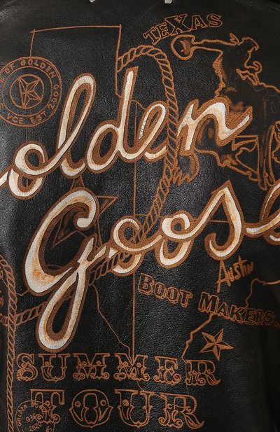 Кожаная куртка GOLDEN GOOSE DELUXE BRAND, арт. G36WP036.A4, фото 5