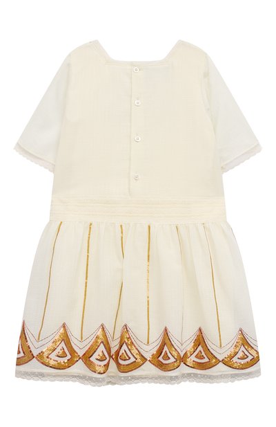 Хлопковое платье GUCCI, арт. 595352 ZADNO, фото 2