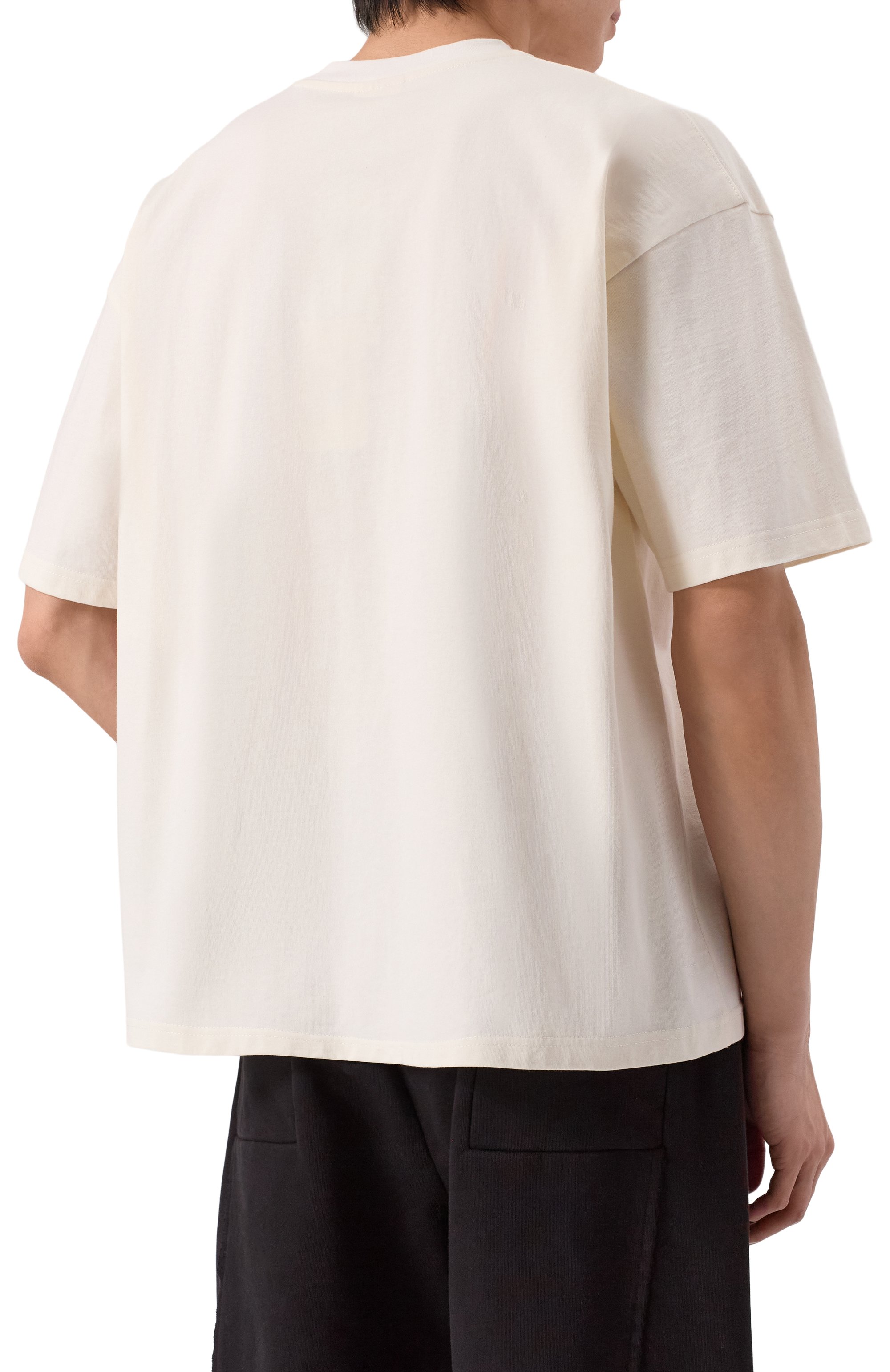 Хлопковая футболка PLANTA ROSA, арт. PR/T02/BLAZON-STRIKETHROUGH/280, фото 4