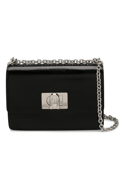 Сумка 1927 mini FURLA черного цвета по цене 37400 руб., арт. BAFK/NPK, фото 5 Сумка 1927 mini FURLA, арт. BAFK/NPK, фото 5