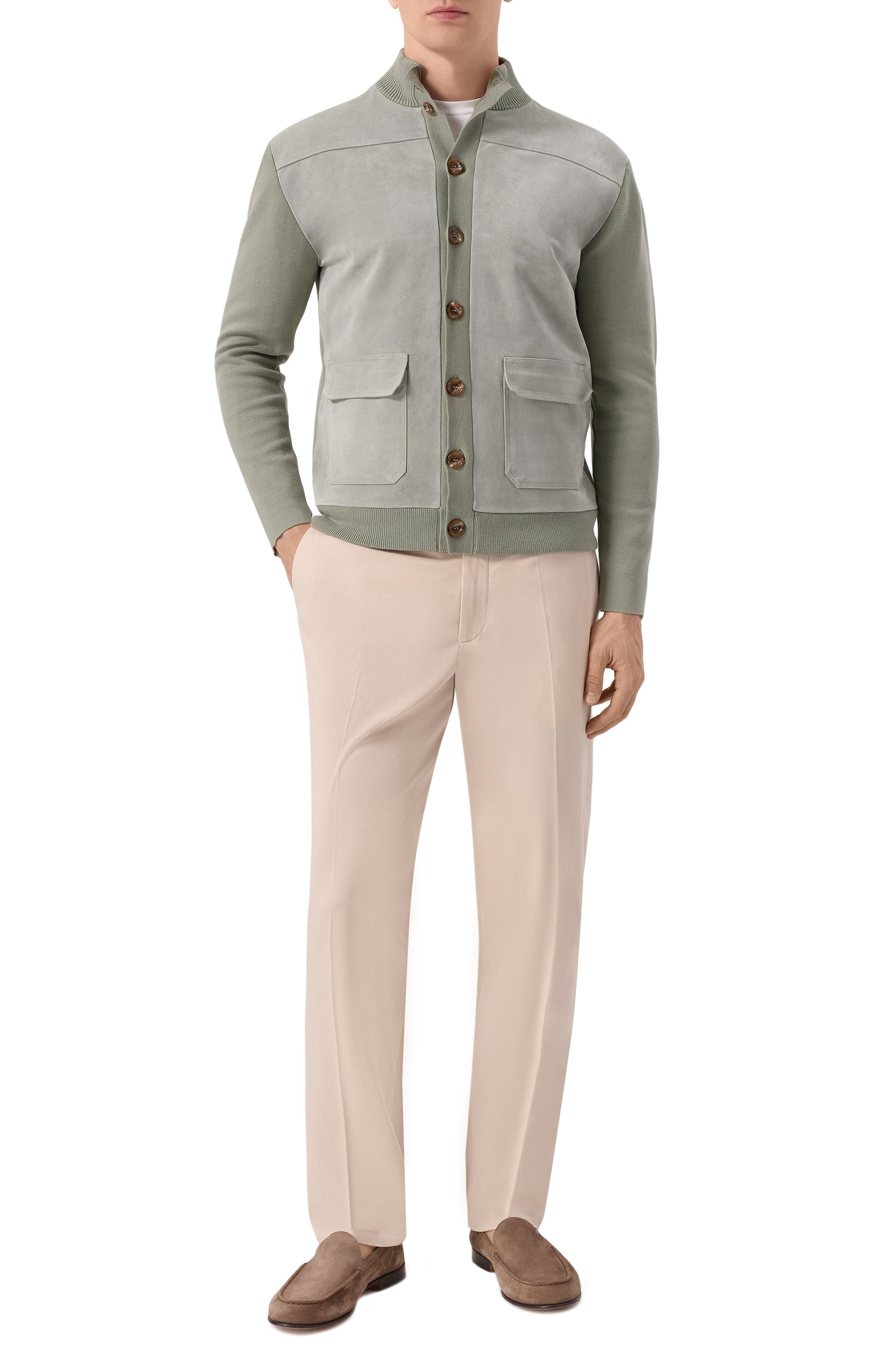 Комбинированный кардиган DANIELE FIESOLI, арт. DF2155, фото 2