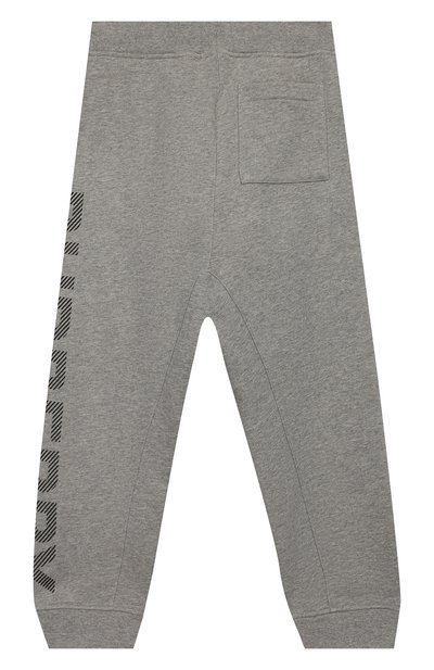 Хлопковые джоггеры BURBERRY, арт. 8028030, фото 2