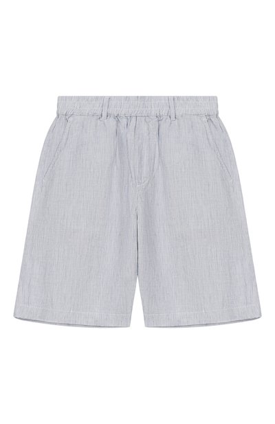 Льняные шорты PAUL & SHARK JUNIOR, арт. WUQ000/LUE03/10A-16A