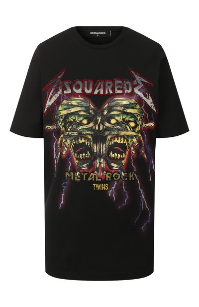 Женская хлопковая футболка DSQUARED2, арт. S72GD0189/S22427