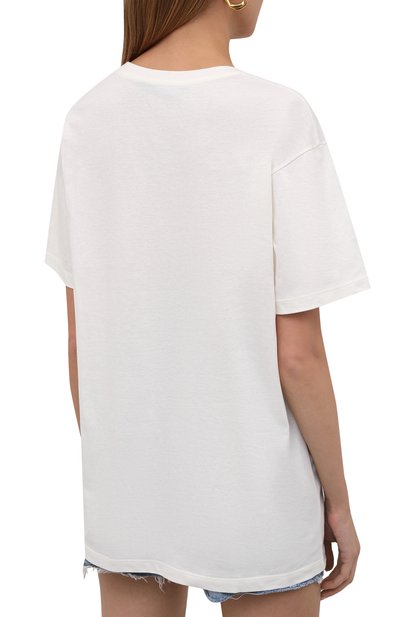 Хлопковая футболка GUCCI, арт. 615044/XJDGN, фото 4
