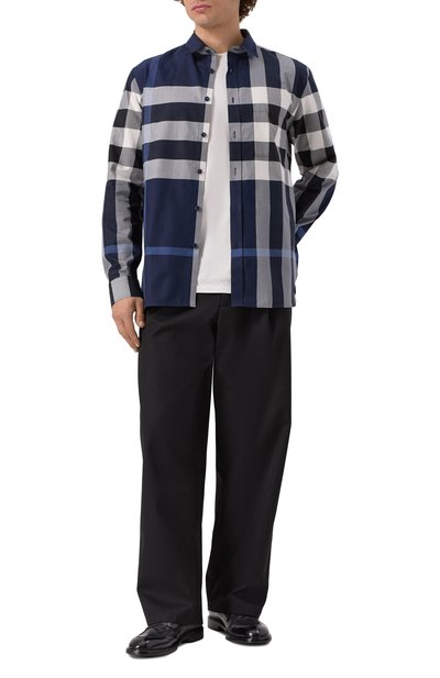 Мужская хлопковая рубашка BURBERRY, арт. 8071536