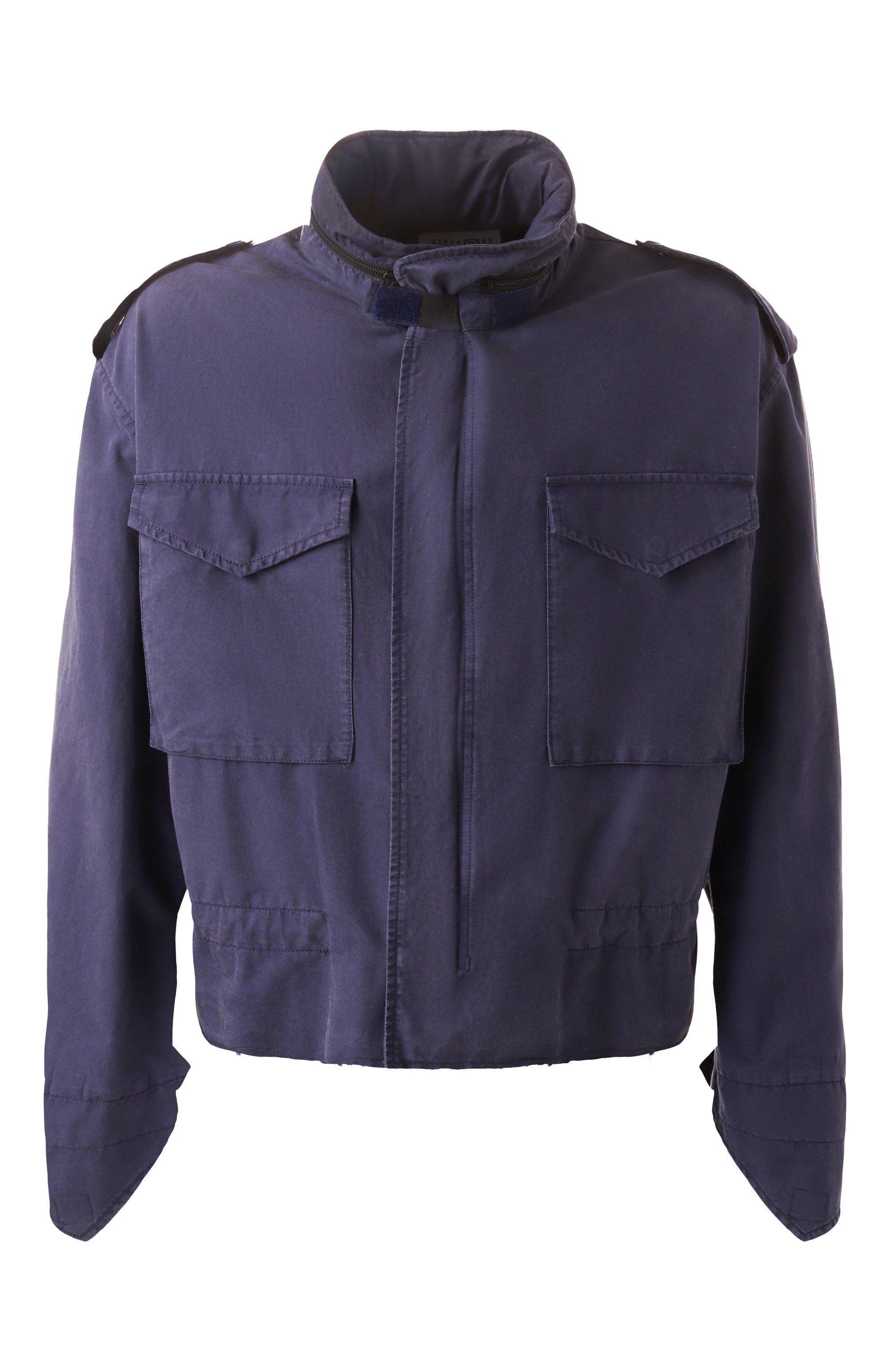 Куртка MM6 синего цвета по цене 150000 руб., арт. S52AM0318/M35369, фото 1 Куртка MM6, арт. S52AM0318/M35369, фото 1