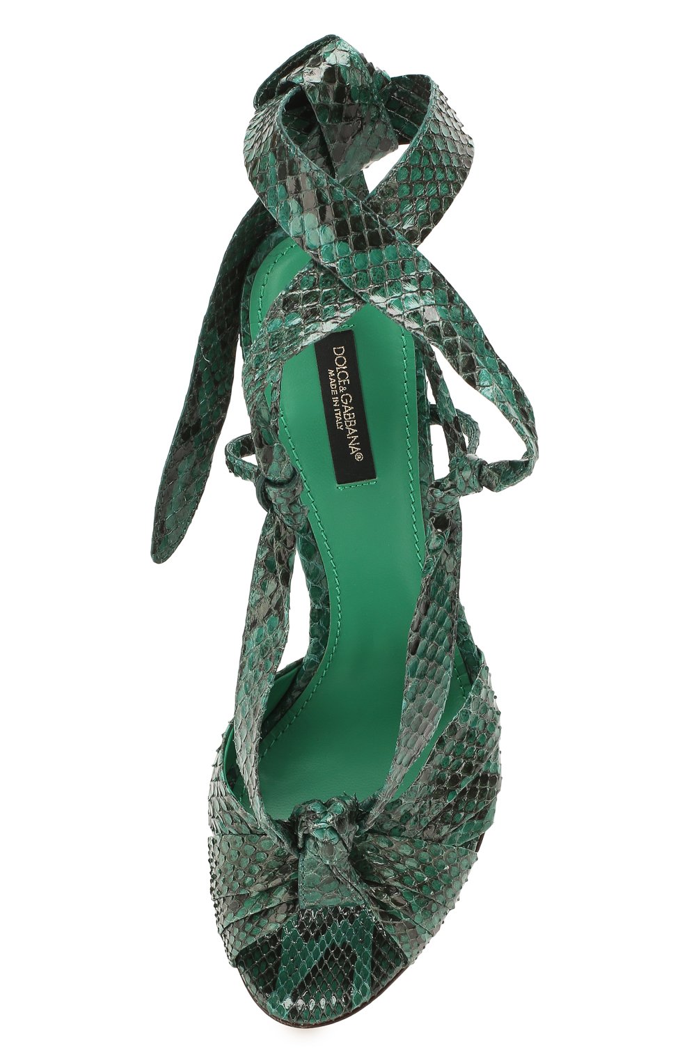 Босоножки keira из кожи питона DOLCE & GABBANA, арт. CR1016/A2043/PBIV, фото 5