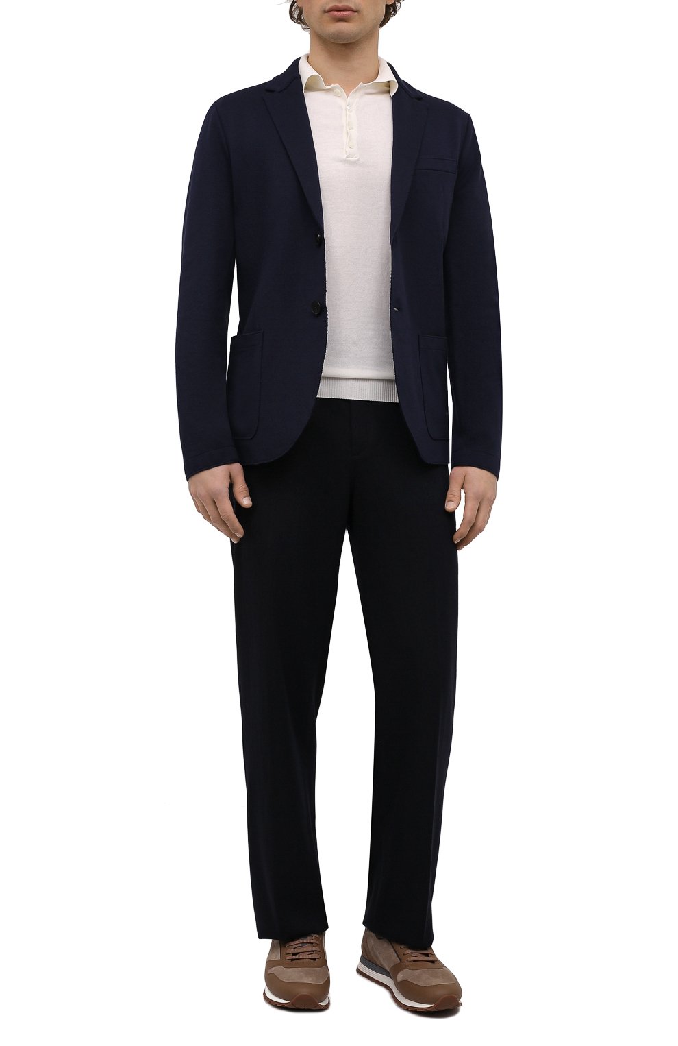 Хлопковый пиджак HARRIS WHARF LONDON, арт. C8G22PBR, фото 2