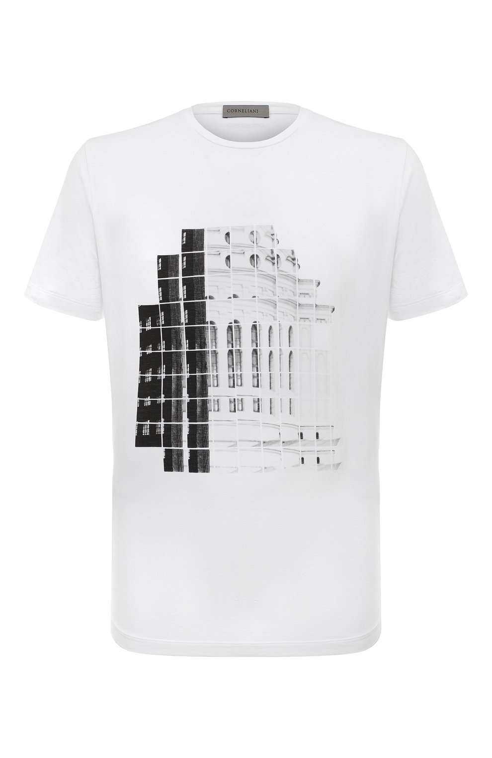 Хлопковая футболка CORNELIANI, арт. 91G577-3125059, фото 1