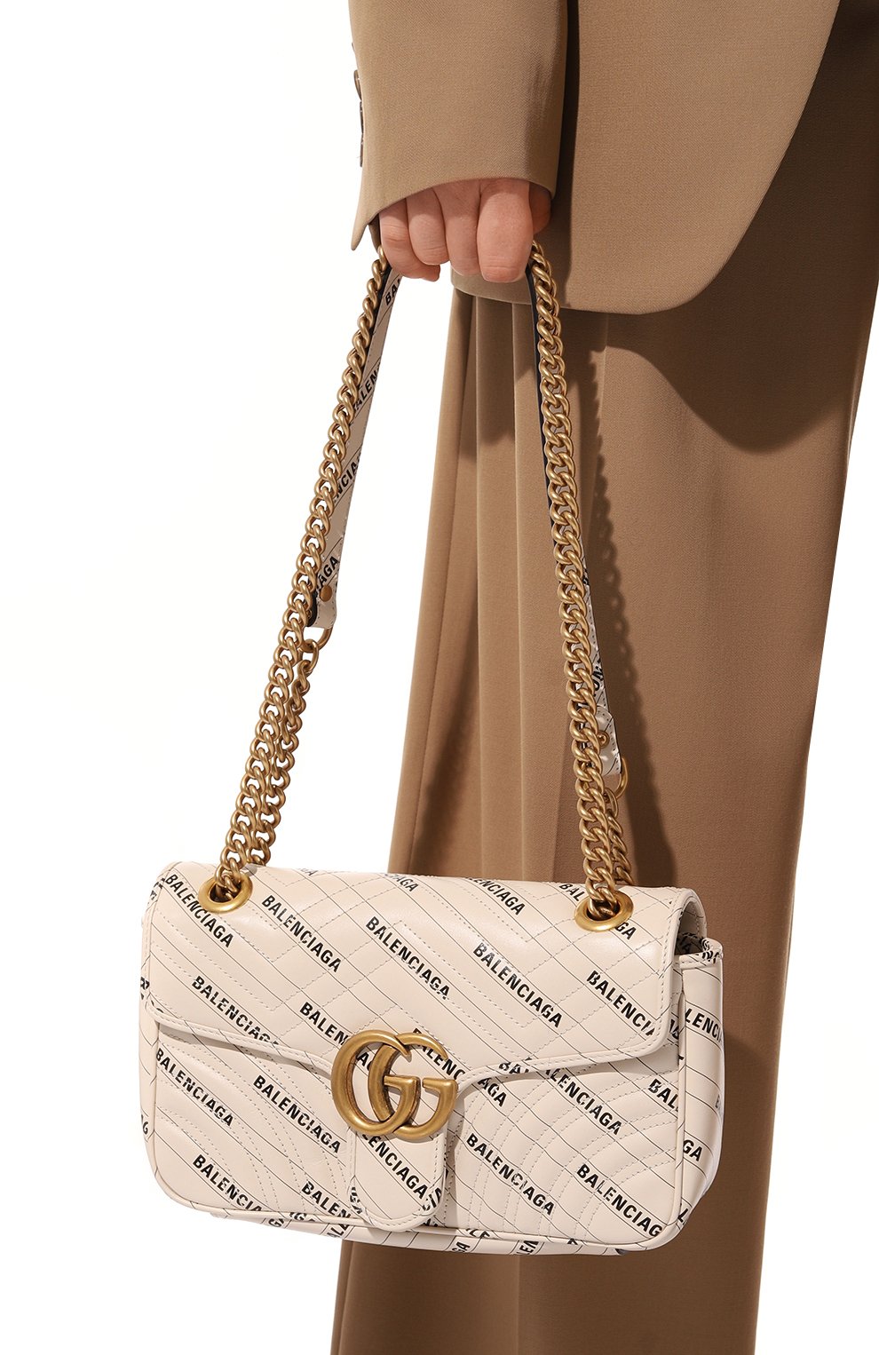 Сумка gg marmont small gucci x balenciaga GUCCI, арт. 443497 UK5AT, фото 2