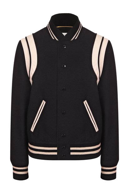 Шерстяной бомбер SAINT LAURENT, арт. 376283/Y180W, фото 1