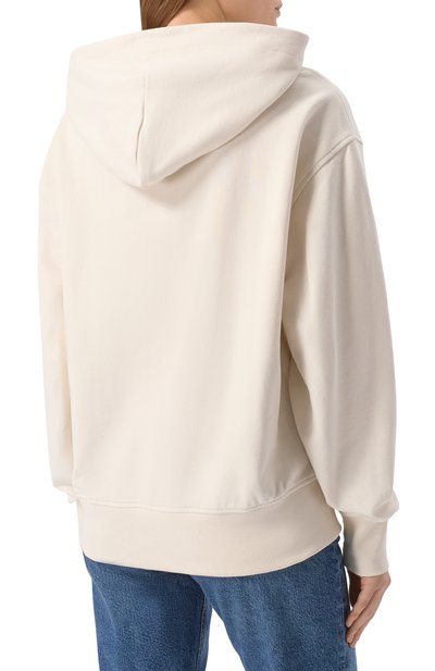 Хлопковое худи BOSS ORANGE кремового цвета по цене 17950 руб., арт. 50534815, фото 4 Хлопковое худи BOSS ORANGE, арт. 50534815, фото 4