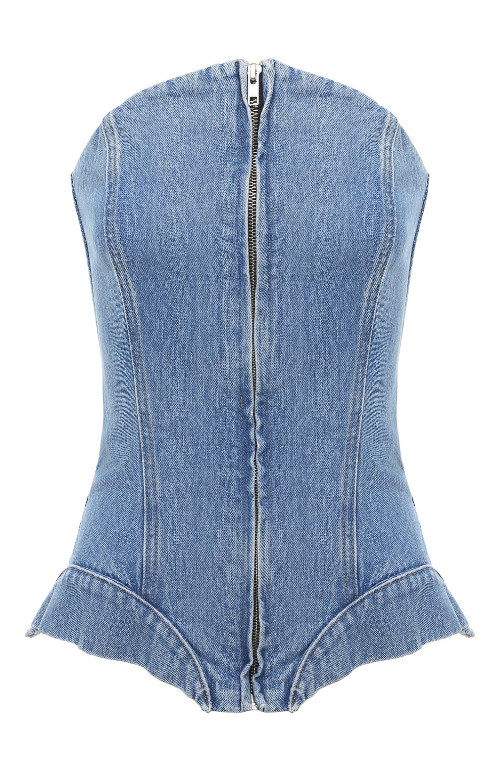 Джинсовый топ-корсет YUZEFI, арт. YUZPF23-RW-TP01-16, фото 1