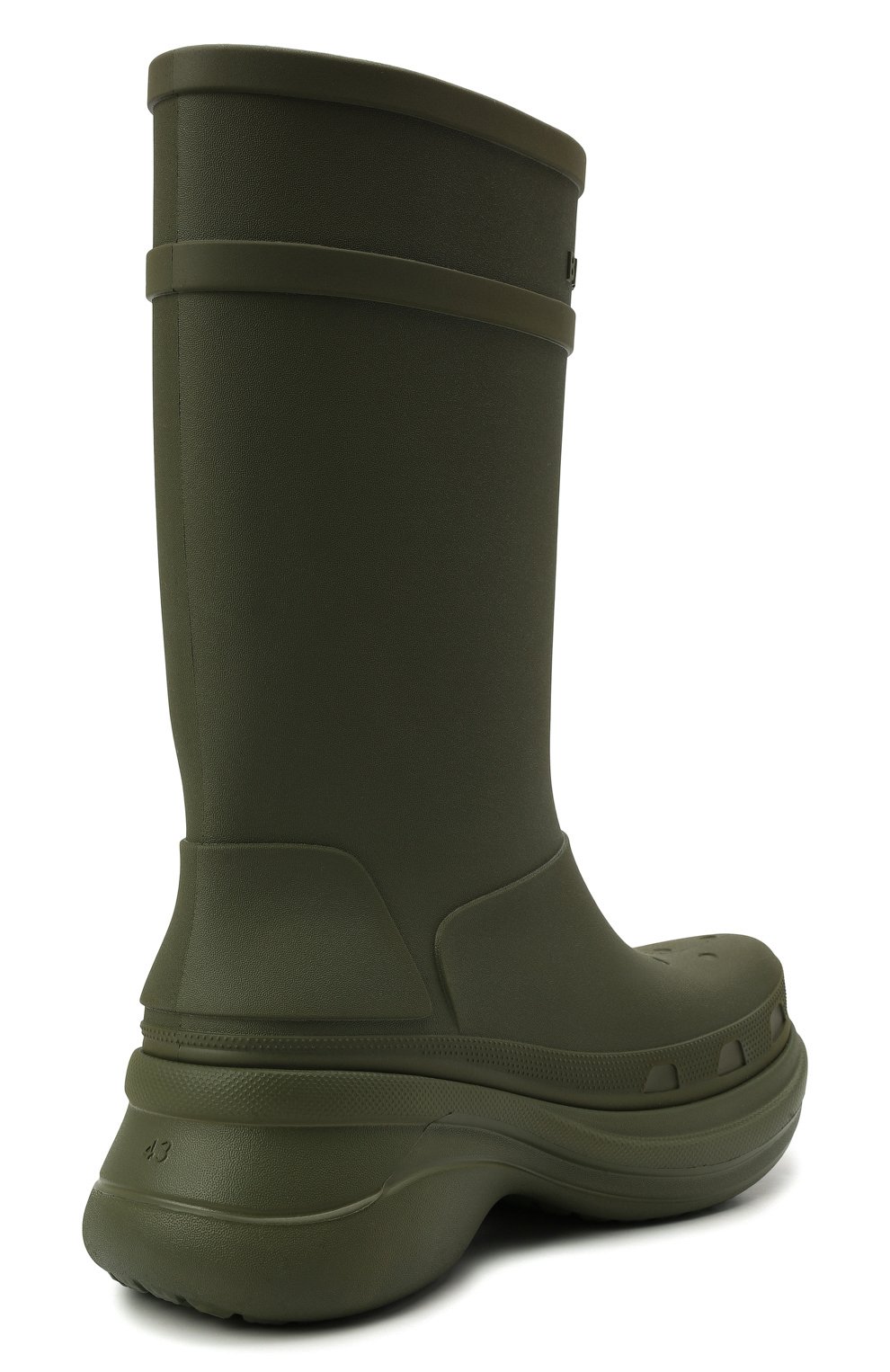 Резиновые сапоги balenciaga x crocs BALENCIAGA, арт. 677384/W1S8E, фото 5