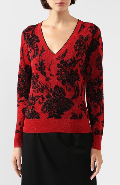 Пуловер из смеси шерсти и вискозы DRIES VAN NOTEN, арт. 201-31216-9715, фото 3