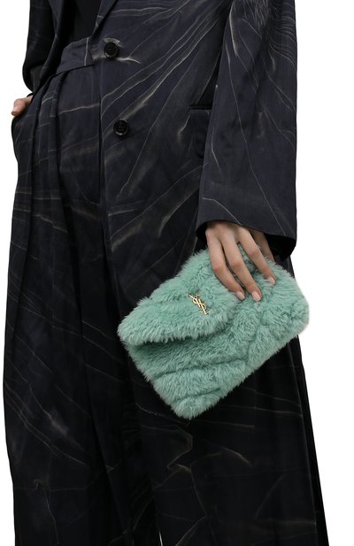 Клатч puffer small с футляром для кредитных карт SAINT LAURENT, арт. 650880/28B17, фото 2
