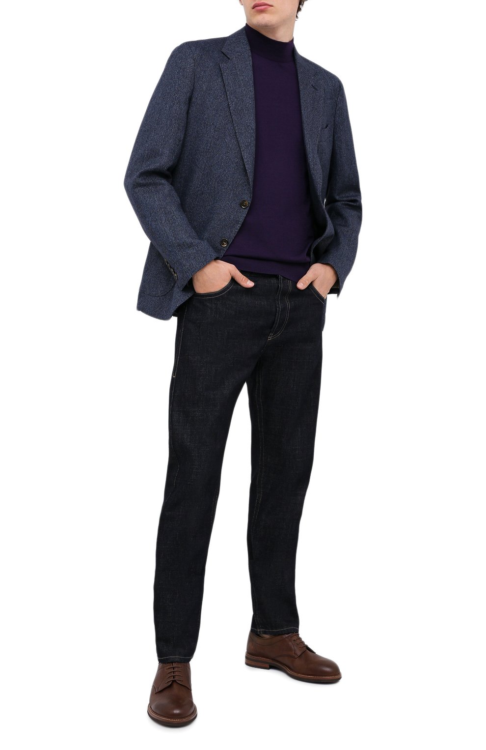 Шерстяная водолазка LORO PIANA, арт. FAI8084, фото 2