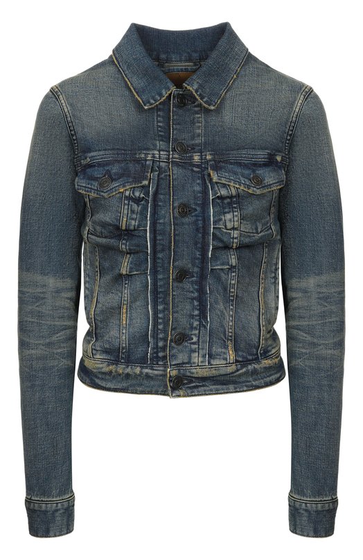 Джинсовая куртка Balenciaga 849899/TTW89 Синий 849899/TTW89