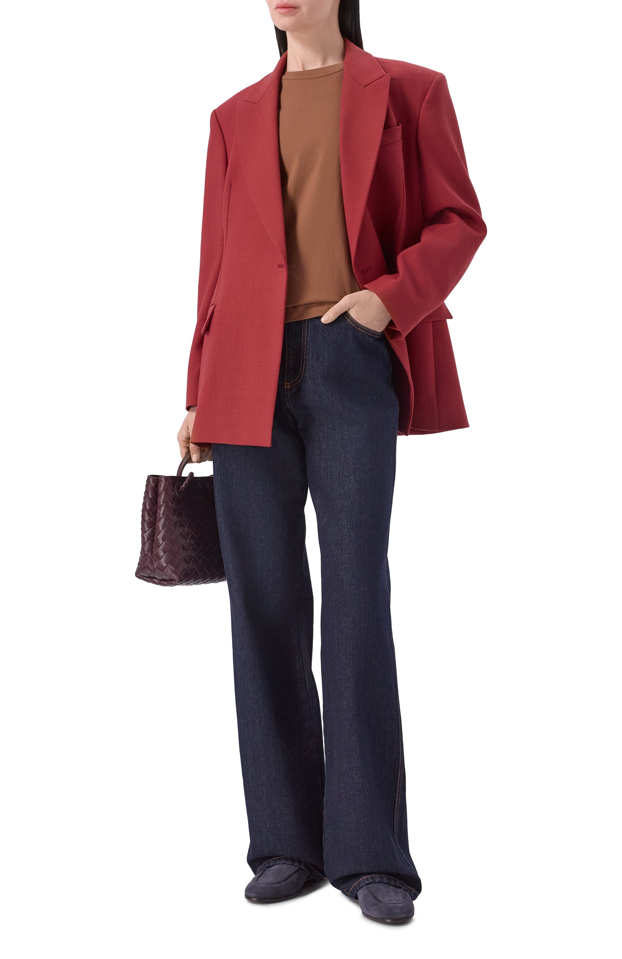 Хлопковая футболка BRUNELLO CUCINELLI, арт. MPT81BI100, фото 2