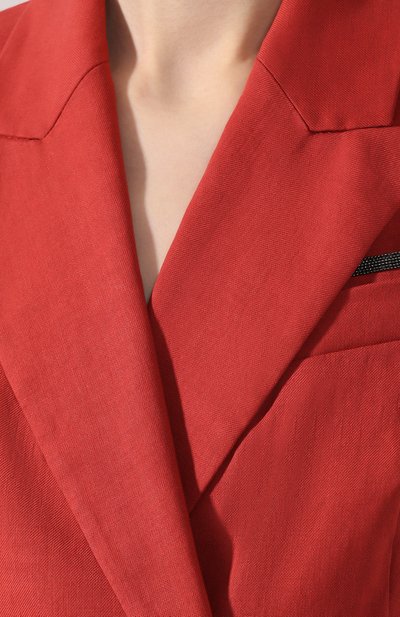 Комбинезон из смеси льна и хлопка BRUNELLO CUCINELLI, арт. MF591HL299, фото 5