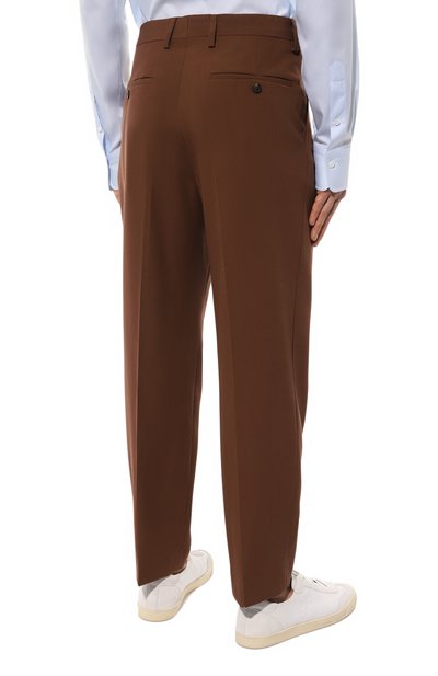 Шерстяные брюки DRIES VAN NOTEN, арт. 232-020923-7062, фото 4