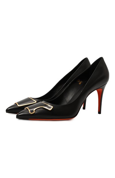 Женские кожаные туфли SANTONI, арт. WDID70829HA2TSV4