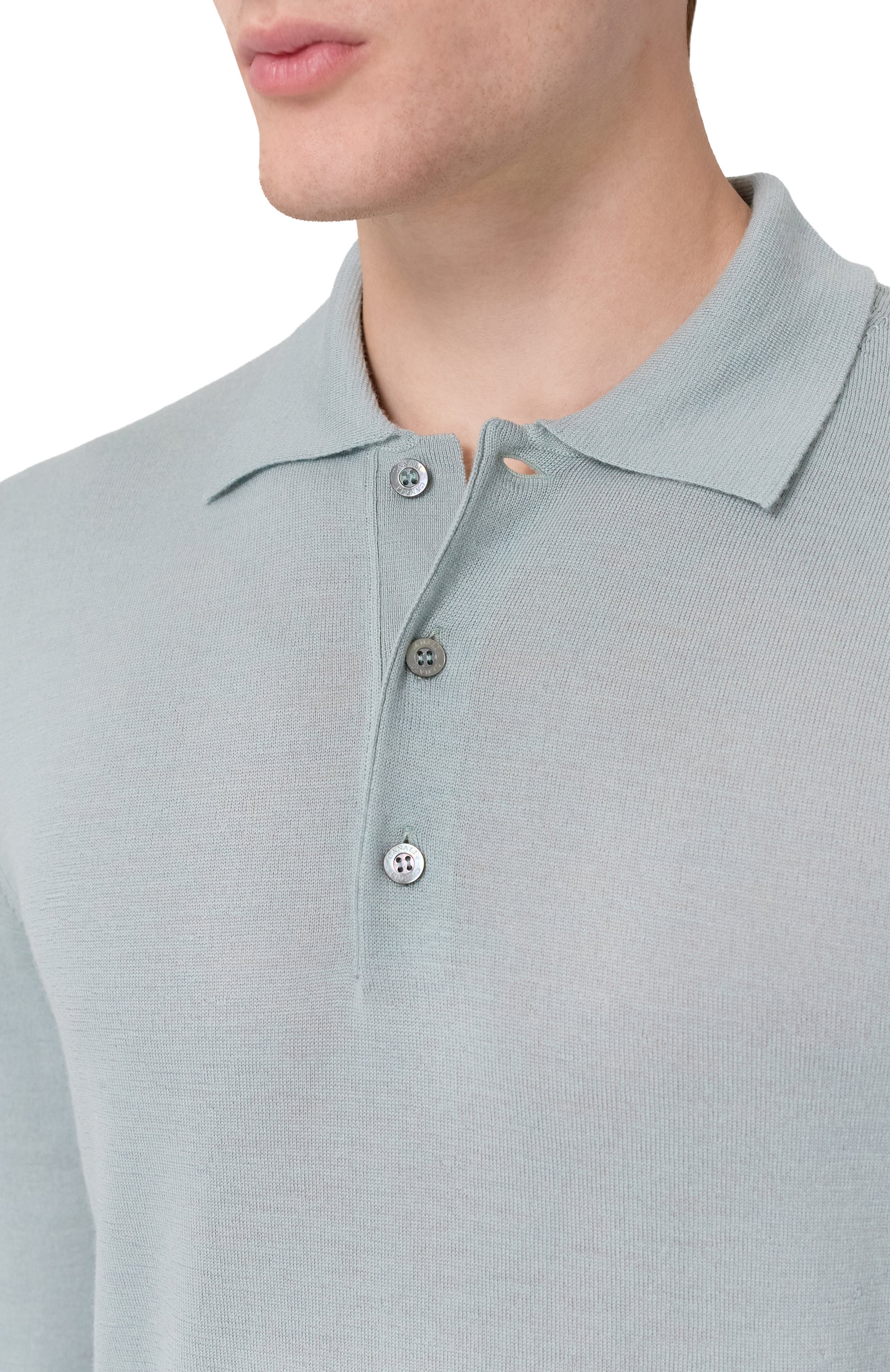 Шерстяное поло CANALI, арт. C0017/MK01149, фото 5