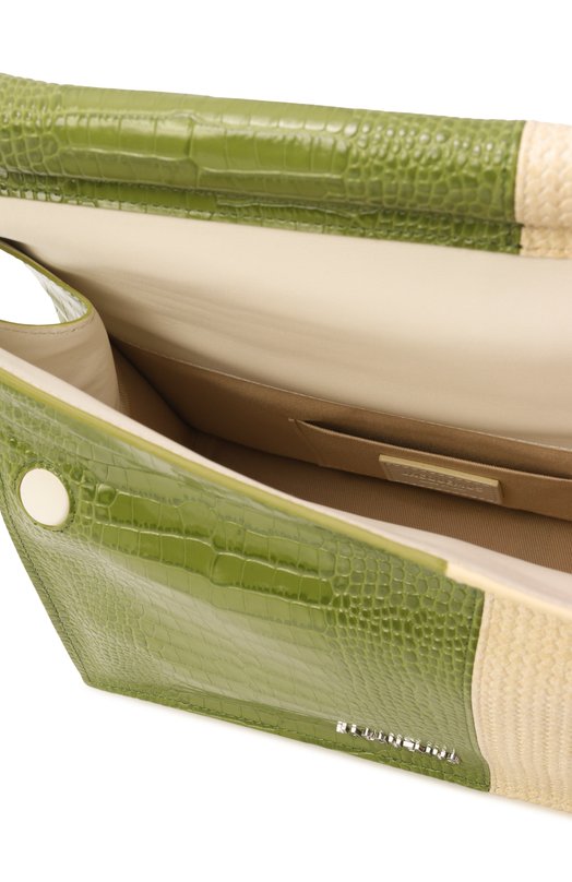 Клатч Le Rond Carre Jacquemus 26EBAW00356/AC24M10 Зелёный  26EBAW00356/AC24M10 Фото 5