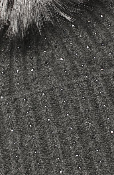 Кашемировая шапка WILLIAM SHARP, арт. A109-2/SILVER F0X NATURAL, фото 3