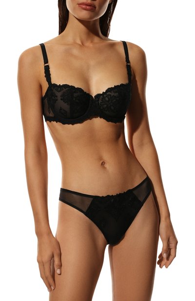 Бюстгальтер-балконет CHANTELLE черного цвета по цене 16620 руб., арт. C26050, фото 2 Бюстгальтер-балконет CHANTELLE, арт. C26050, фото 2