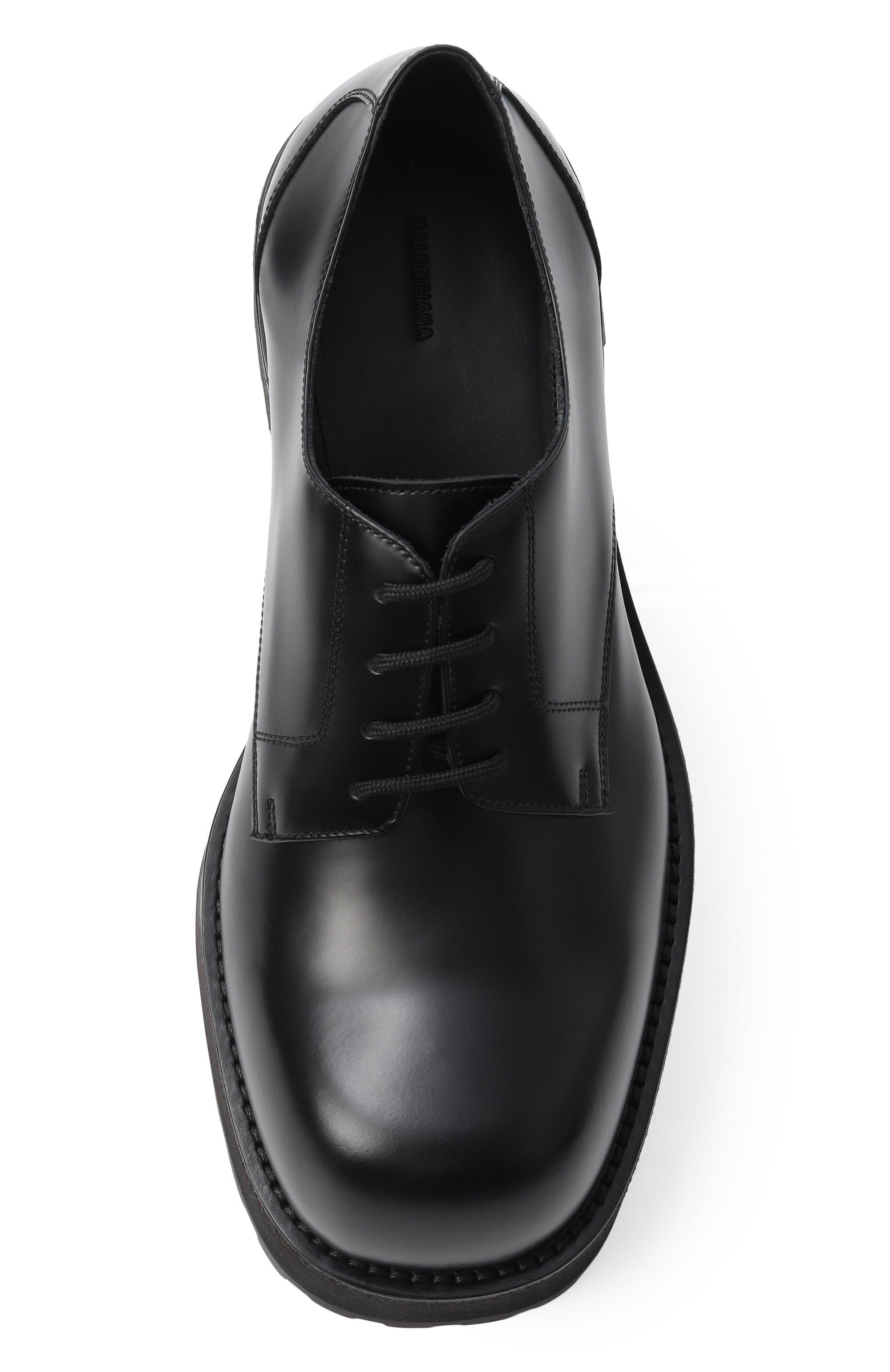 Кожаные дерби venom BALENCIAGA, арт. 850556/WCBF1, фото 5