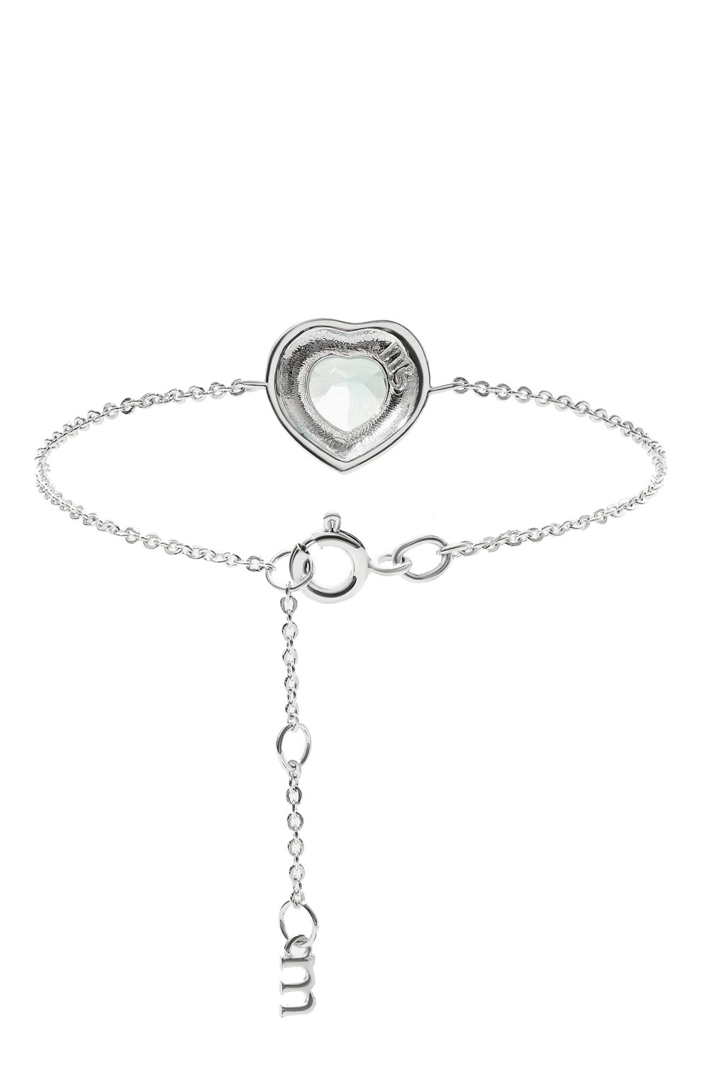 Браслет с сердцем из голубого топаза MOONKA, арт. crg-br-tpz, фото 3