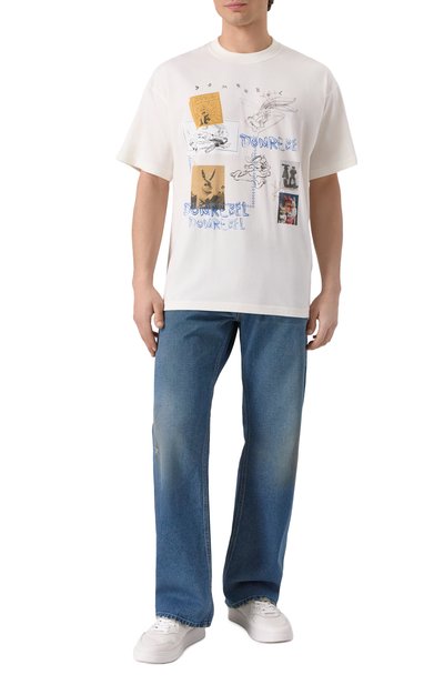 Хлопковая футболка DOMREBEL, арт. RABBIT H0LE/T-SHIRT, фото 2