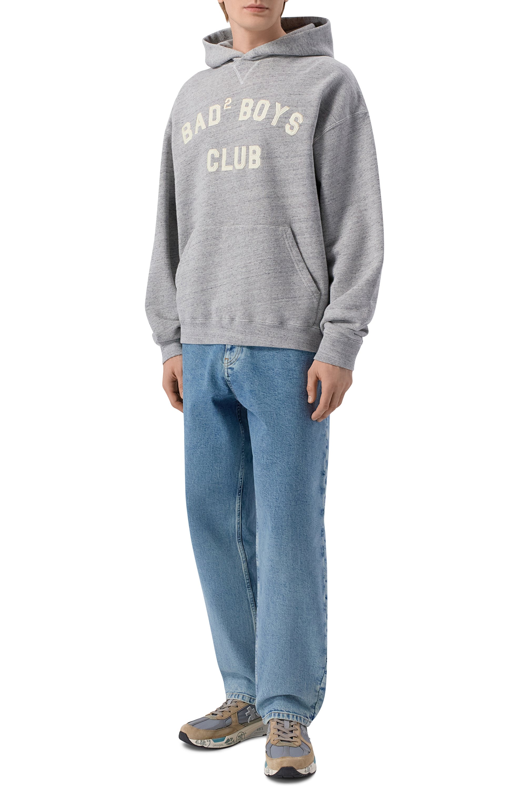 Комбинированные кроссовки mase PREMIATA бежевого цвета по цене 32600 руб., арт. MASE25/VAR 8023, фото 2 Комбинированные кроссовки mase PREMIATA, арт. MASE25/VAR 8023, фото 2