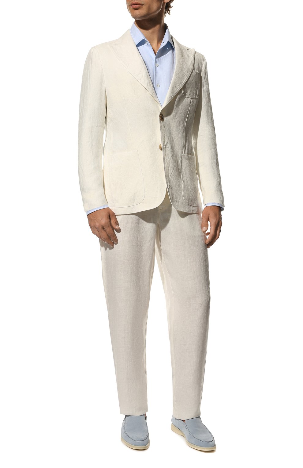 Льняная рубашка LORO PIANA, арт. FAF2545, фото 2