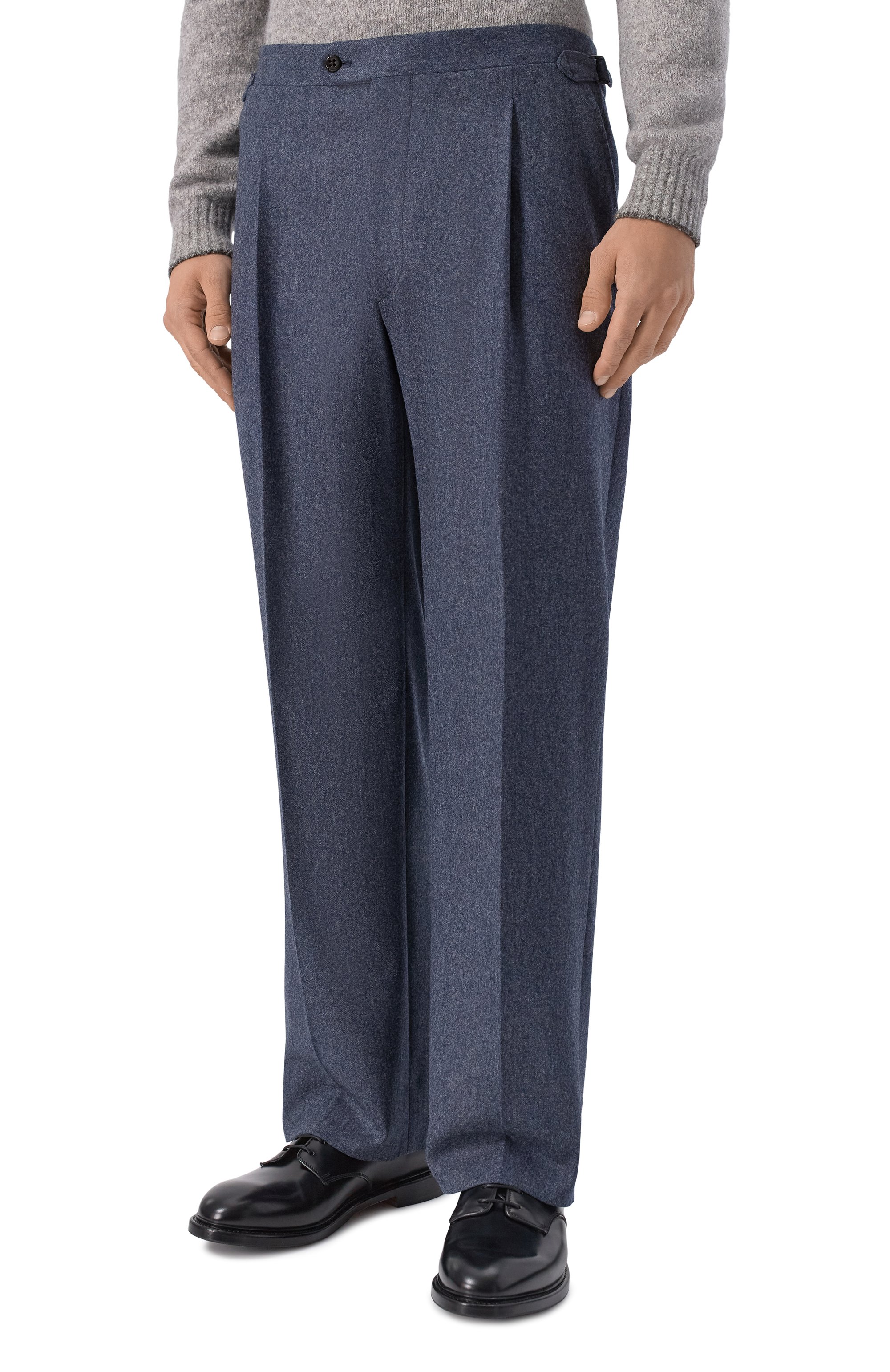 Шерстяные брюки CORNELIANI, арт. 284L26/2A18117, фото 3
