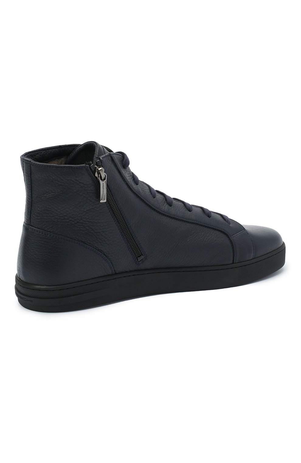 Кожаные кеды MORESCHI, арт. 43182/CQ/CERV0/F.PELLICCIA, фото 4