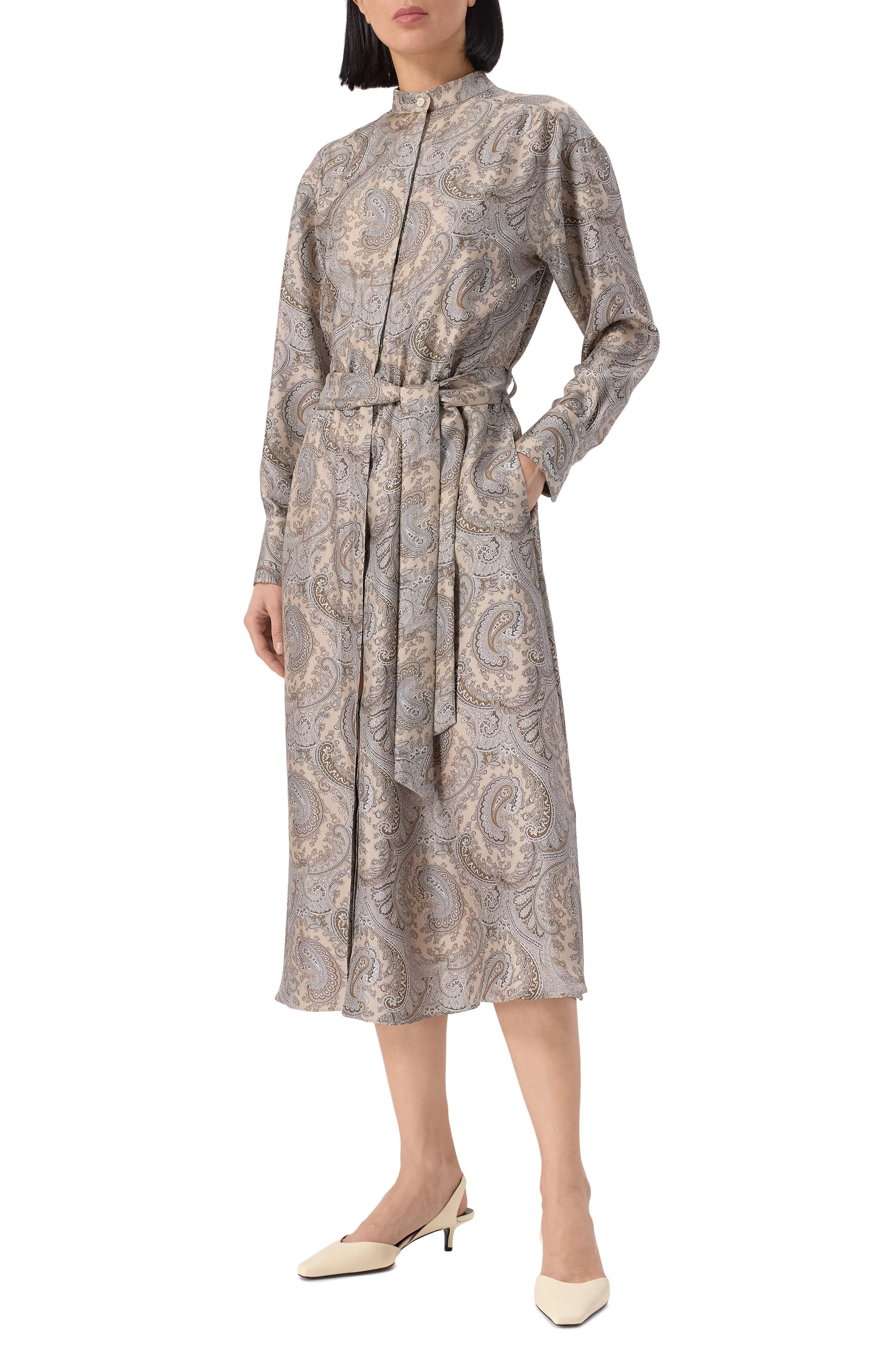 Шелковое платье NOBLE&BRULEE, арт. NB106/10122024/473, фото 3