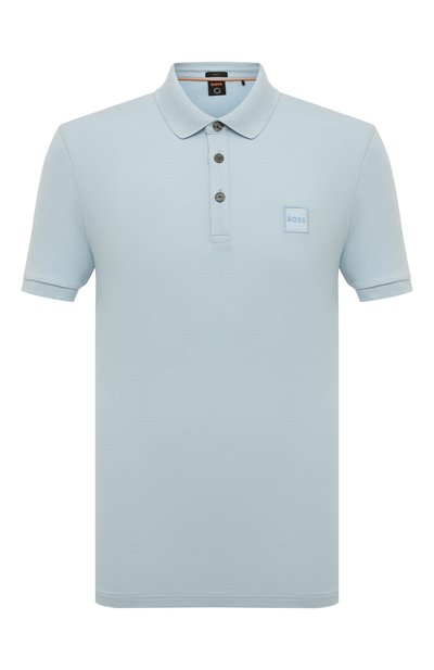 Хлопковое поло BOSS ORANGE, арт. 50472668, фото 1